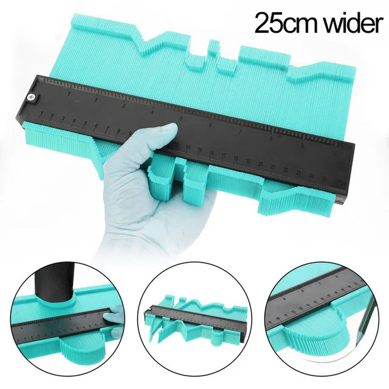Profile Duplication Gauge Shape Gauge Duplicator Plastic Contour Copy Duplicator Magic Measuring Tool for Woodworking Tool