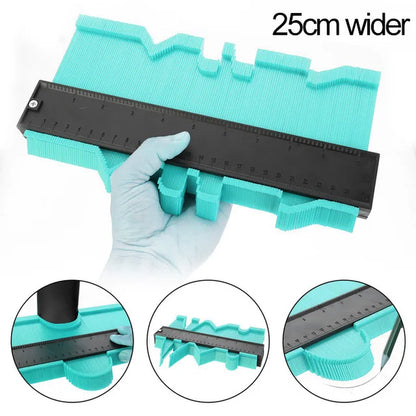 Profile Duplication Gauge Shape Gauge Duplicator Plastic Contour Copy Duplicator Magic Measuring Tool for Woodworking Tool