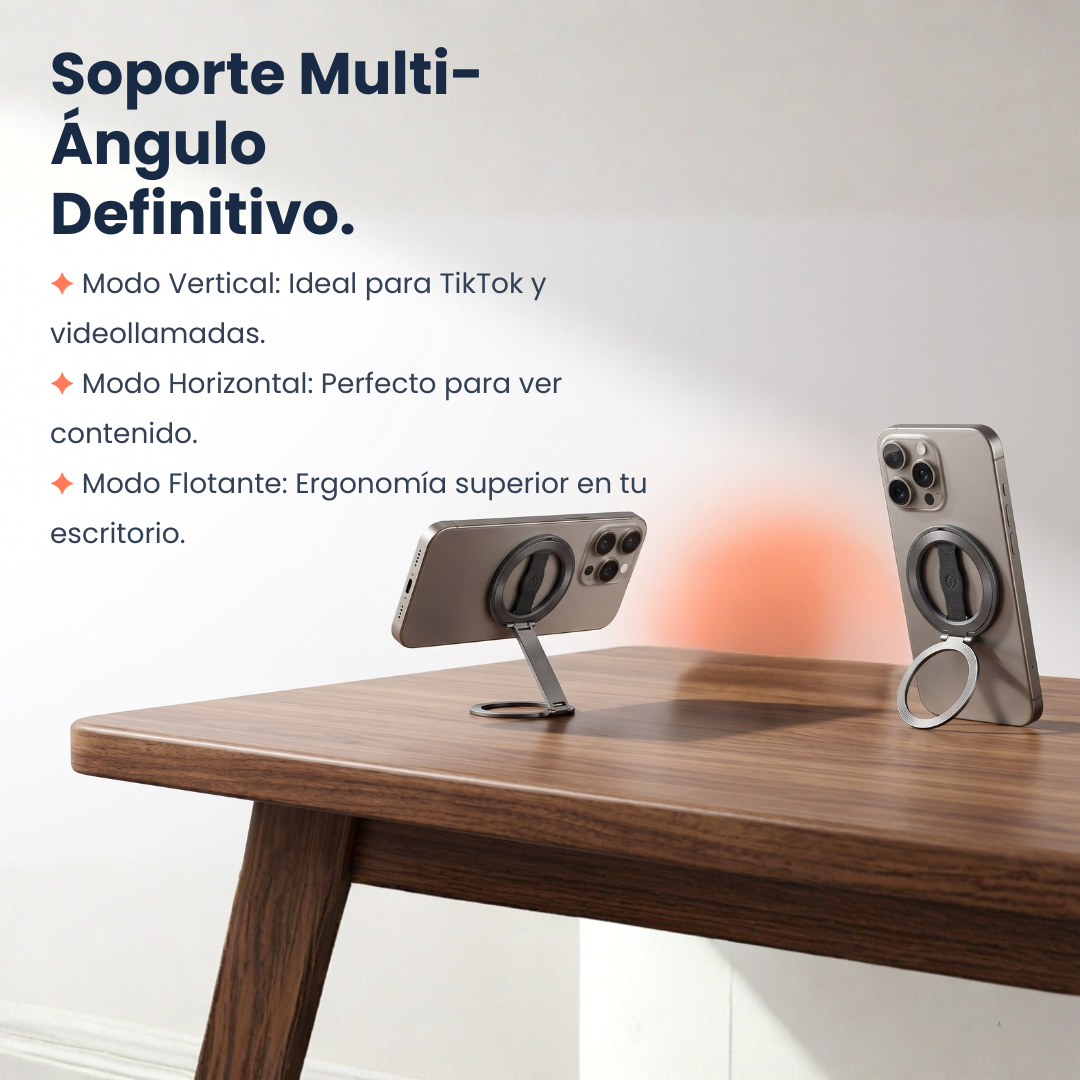 Soporte Magnético MagOne 3.ª Gen | Ultra-Slim & MagSafe