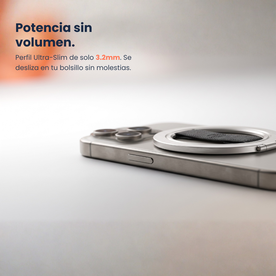 Soporte Magnético MagOne 3.ª Gen | Ultra-Slim & MagSafe