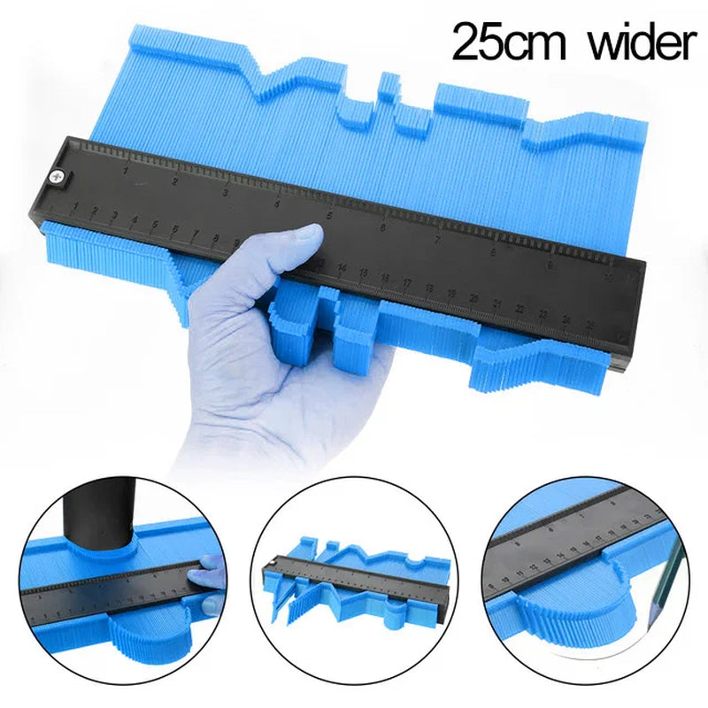 Profile Duplication Gauge Shape Gauge Duplicator Plastic Contour Copy Duplicator Magic Measuring Tool for Woodworking Tool