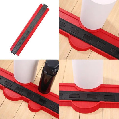 Profile Duplication Gauge Shape Gauge Duplicator Plastic Contour Copy Duplicator Magic Measuring Tool for Woodworking Tool