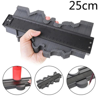 Profile Duplication Gauge Shape Gauge Duplicator Plastic Contour Copy Duplicator Magic Measuring Tool for Woodworking Tool